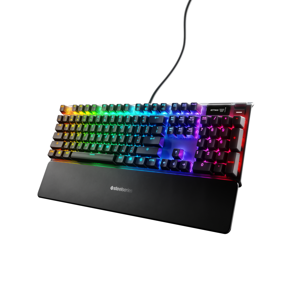 Picture of SteelSeries 64636 Apex 7 RGB Mechanical Gaming Keyboard, Red Switch