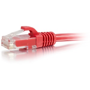 14 ft. Cat6a Snagless Unshielded Network Patch Ethernet Cable - Red