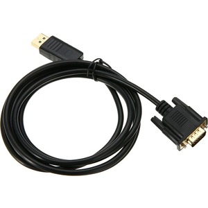 Picture of 4XEM 4XDPVGA1FT 1 ft. DisplayPort To VGA Adapter Cable - Black -