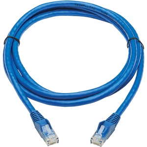 Tripp Lite N201P-006-BL Cat6 UTP Patch Cable - M-M - PoE - Gigabit - Snagless - CMR-LP - Blue - 6 ft.