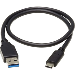 Picture of Tripp Lite U428-20N-G2 USB-C to USB-A Cable M-M USB 3.1 Generation 2 Thunderbolt 3 Compatible - 20 in.