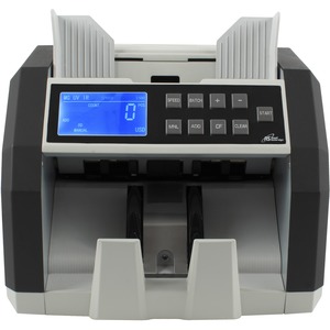 Picture of Royal Sovereign International RBC-ED200 High Speed Front-Load Bill Counter with Counterfeit Detection - 500 Bill Capacity - Count 1500 Bills Per Minute - Black