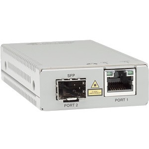 Picture of Allied Telesis Box AT-MMC2000-SP-960 MMC2000-SP Transceiver & Media Converter - 1 x Network - Gigabit Ethernet - 10&#44; 100 & 1000Base-T&#44; 1000Base-X - Wall Mountable&#44; Rack-Mountable
