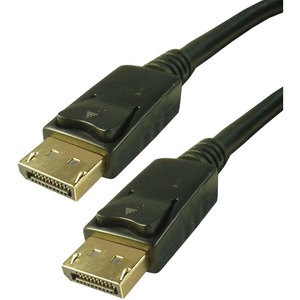 Picture of 4XEM 4XDP8K7FT 7 ft. 2 m Professional Series Ultra High Speed 8K DisplayPort v1.4 Cable - Black