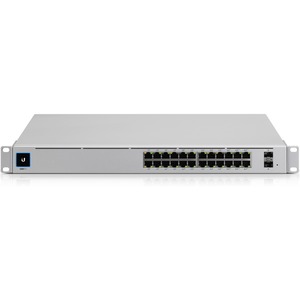 USW-PRO-24-POE 24-POE Layer 3 Switch - 24 Ports - Manageable - 3 Layer Supported - 1U High - Rack-Mountable
