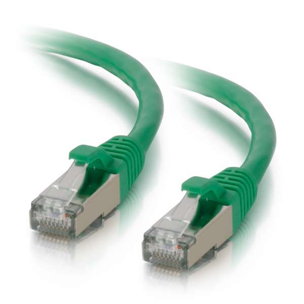 3 ft. Cat6 Snagless Shielded Ethernet Network Patch Cable, Green
