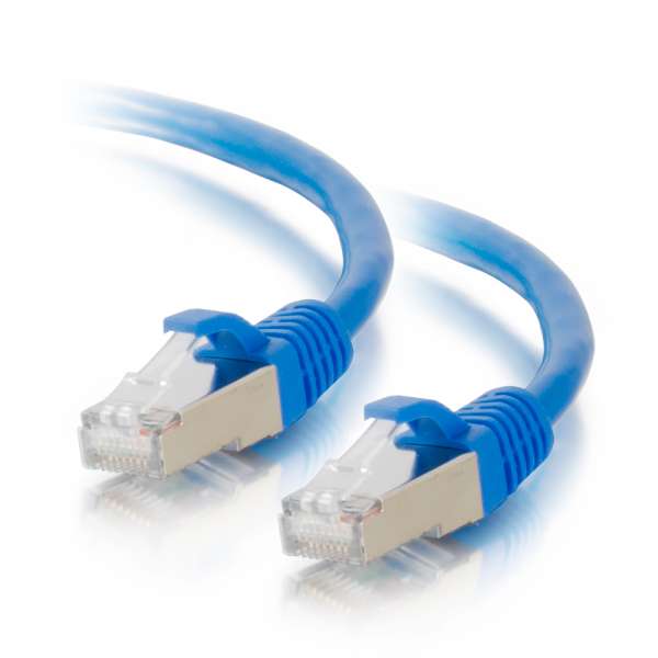 10 ft. Cat6 Snagless Shielded Ethernet Network Patch Cable, Blue