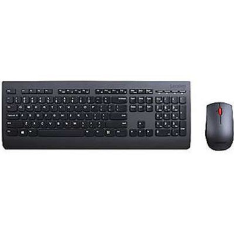 Picture of Lenovo Desktop Options 4X30H56796 Professional Wireless Keyboard and Mouse Combo - US English
