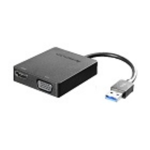 Picture of Lenovo Desktop Options 4X90H20061 Graphic Adapter - USB 3.0 - 1XHDMI - 1XVGA