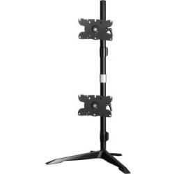 Picture of Amer AMR2S32V 32 in. Dual Vertical Monitor Stand Mount for Max