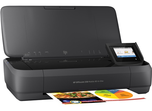 Picture of HP-Desk Jets CZ992A B1H Officejet 250 All-in-One Portable Printer with Wireless & Mobile Printing