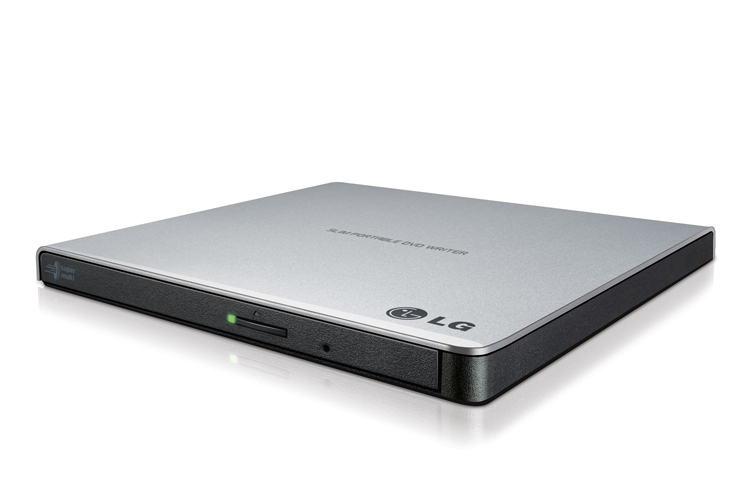 Picture of LG - Network Attached Storage GP65NS60 8x DVDRW Ultra Slim Portable M-Disc USB DVD Burner&#44; Silver