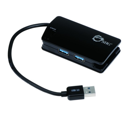 Picture of Siig JU-H30812-S1 Superspeed Usb 3.0 Hub - 4 Port