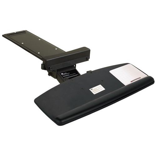 Adjustable Keyboard Platform with Gel Wrist Rest