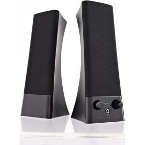 Picture of V7 Audio SP2500-USB-6N USB 2.0 Powered Stereo Speakers for Notebook & Desktop - Black