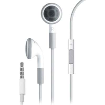 Picture of 4Xem 4XAPPLEEAR Original Earphones with Remote-Microphone for iPhone&#44; iPod-iPad - White