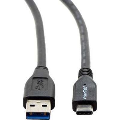 Picture of Visiontek 900826 1 mm USB 3.1 Type C to Type A Cable