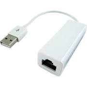 Picture of 4xem 4XUSB2ENET 0.9 x 3.2 x 2.1 in. USB 2.0 to 10 M & 100 M Ethernet Adapter 2.40 oz