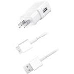 Picture of 4Xem 4XS5KIT 2A Wall Charger & 6 ft. Micro-USB 3.0 Cable Kit for Samsung Galaxy S5 Note 3