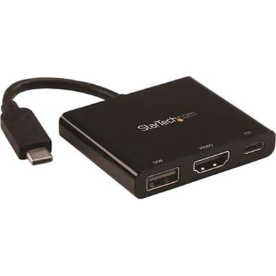 USB Type-C to HDMI Adapter with Power Delivery & USB Port C 4K Adapter