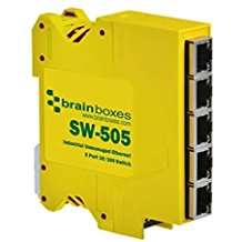 Industrial Ethernet Switch 22 To Plus 176 DEGF Galvanic Isolation 5Port