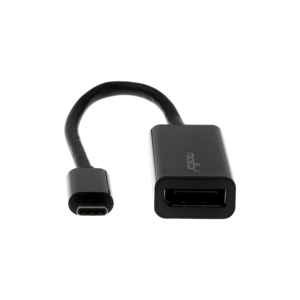 6 ft. Premium USB-C to Display Port Adapter - Male & Female