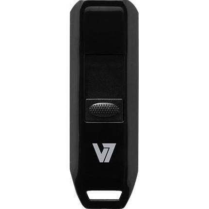 Picture of V7 VF264GAR-BLK-3N 64GB Flash Drive USB 2.0 Retractable Connector RTL - Black