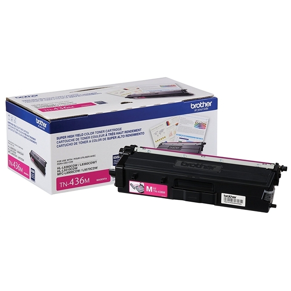Picture of Brother Compatible TN436M TN436M Magenta Aftermarket Toner Cartridge