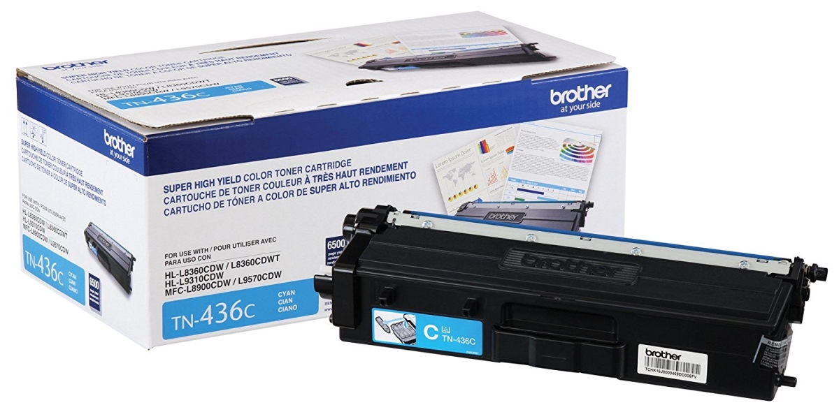 Picture of Brother Compatible TN436C Super High Yield Aftermarket Toner - Cyan