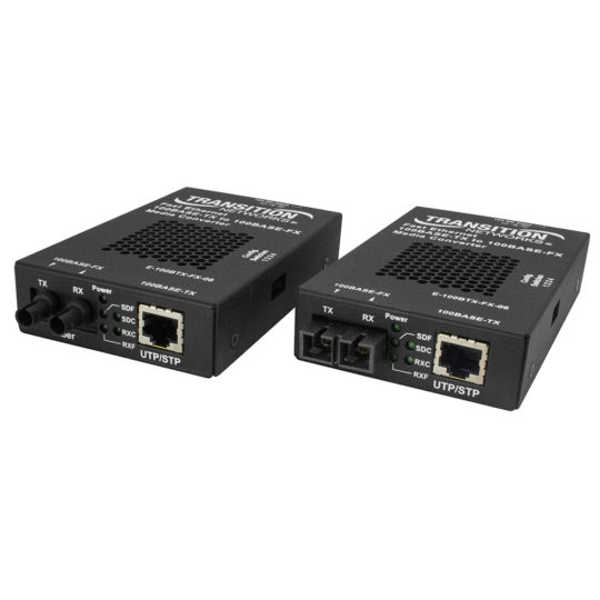 E100BTX-FX-06SMLCNA Stand-alone Fast Ethernet Media Converter