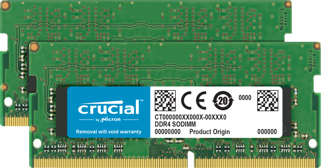 Picture of CrucialCT2K32G4SFD8266 64GB DDR4-2666 SODIMM Kit
