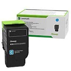 Picture of Lexmark 78C1UCE Ultra-High-Yield Cyan Toner Cartridge