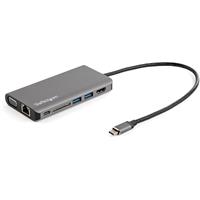 Picture of Startech DKT30CHVAUSP 30 cm USB C Multiport HDMI & VGA SD Reader Adapter Cable