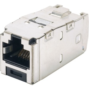 CJS688TGY 1 X Rj-45 Female Network Connector, Tin Black