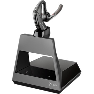 Picture of Plantronics 214593-01 250 ft. Voyager 5200 Office 2-Way Base USB-C Mono Wireless Omni-Directional Microphone