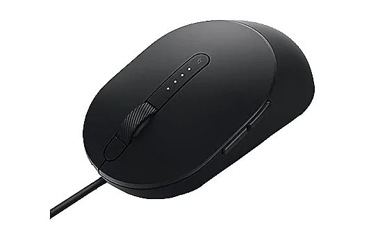 Picture of Dell MS3220-BLK Laser Wired Mouse, Black