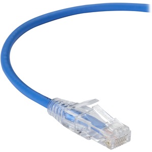 Black Box C6APC28-BL-15 14.76 ft. Cat6A UTP Slim-Net Patch Cable