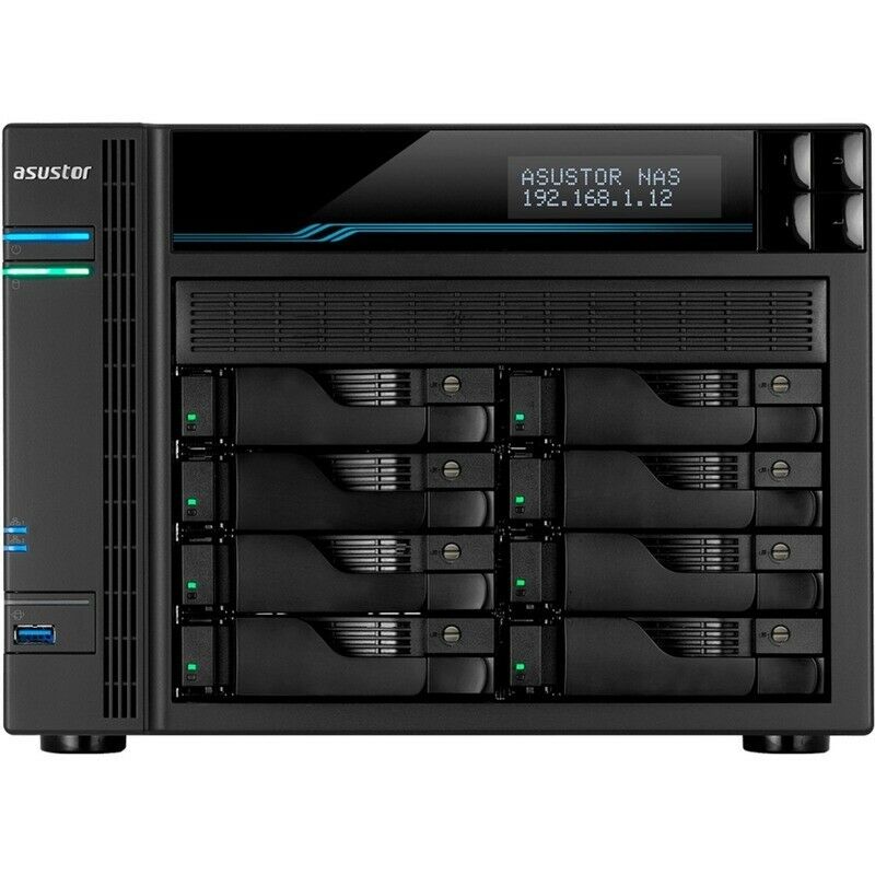 Picture of Asustor AS6508T Lockerstor 8-Bay Enterprise Nas Intel Quad Core 2X 10GBE & 2.5GBE