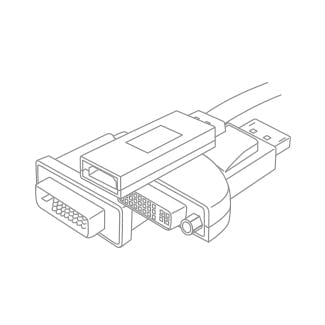 6.6 ft. USB 2.0 A Male to USB 2.0 B Male White Cable