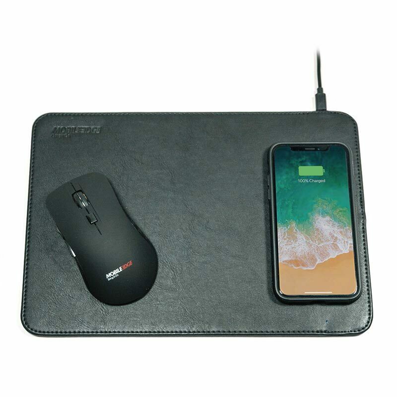 Picture of Mobile Edge MEAMPWC Wireless Charging Mouse Pad&#44; Black