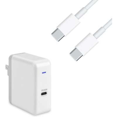 Picture of 4XEM 4X30WMACKIT6 6 ft. USB-C 3.1 Cable with 30W USB-C Wall Charger Apple Samsung LG