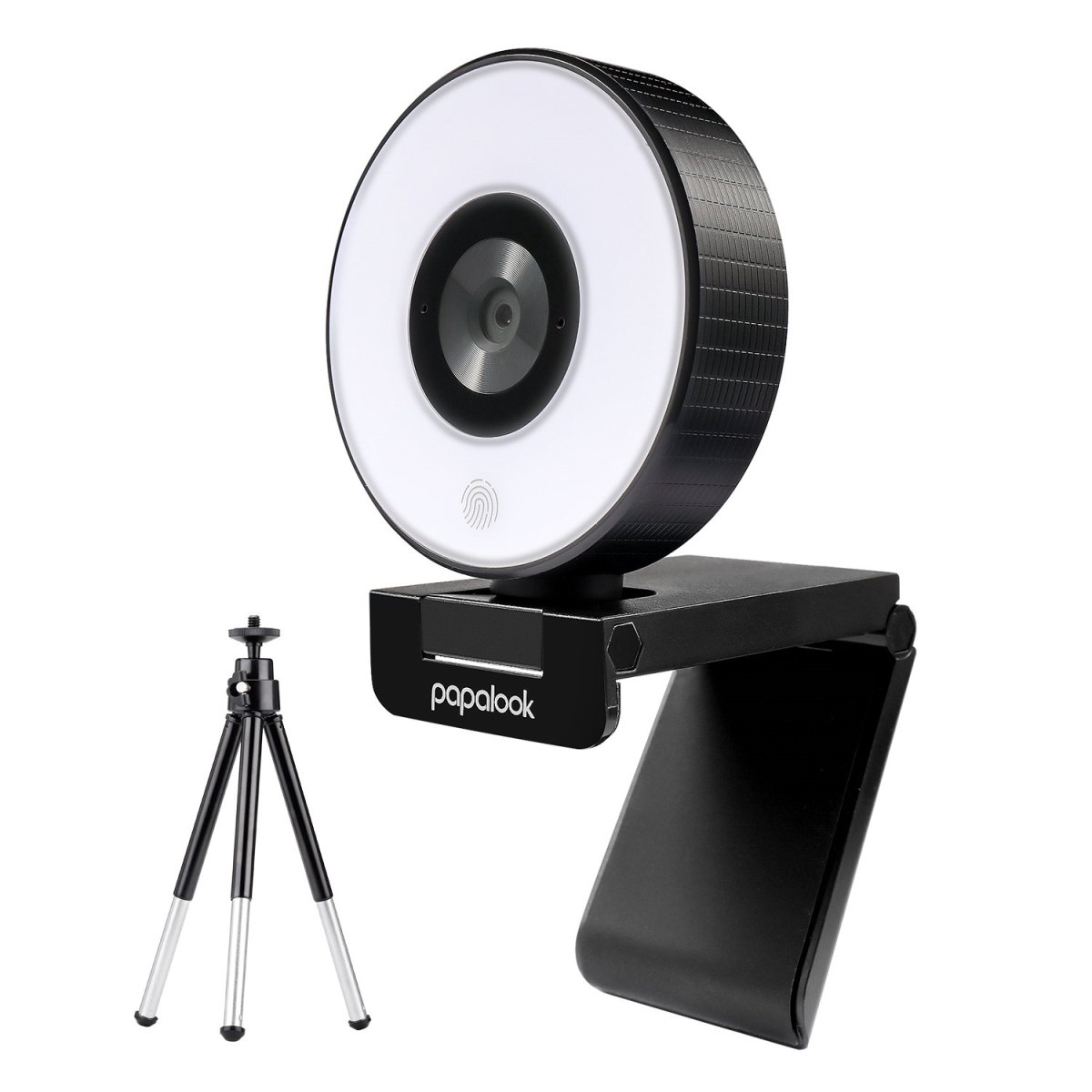 Picture of Papalook PA552 Live Streaming Webcam with Ring Light