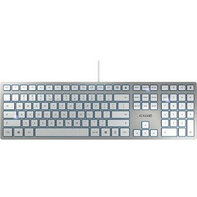 Picture of Cherry JK-1600EU-1 Desktop Wired USB Keyboard&#44; White