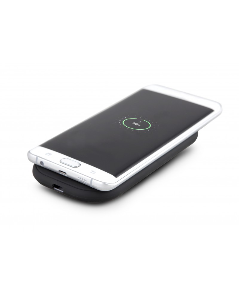 CWB01UF 5000 mAh Wireless Recharging Power Bank, Black