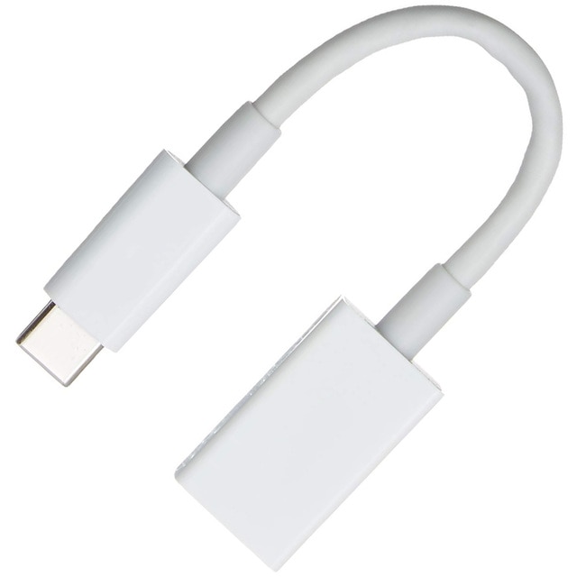 Picture of 4Xem 4XUSBCUSB3AFW USB-C Male to USB-A Female Charge & Data Adapter&#44; White
