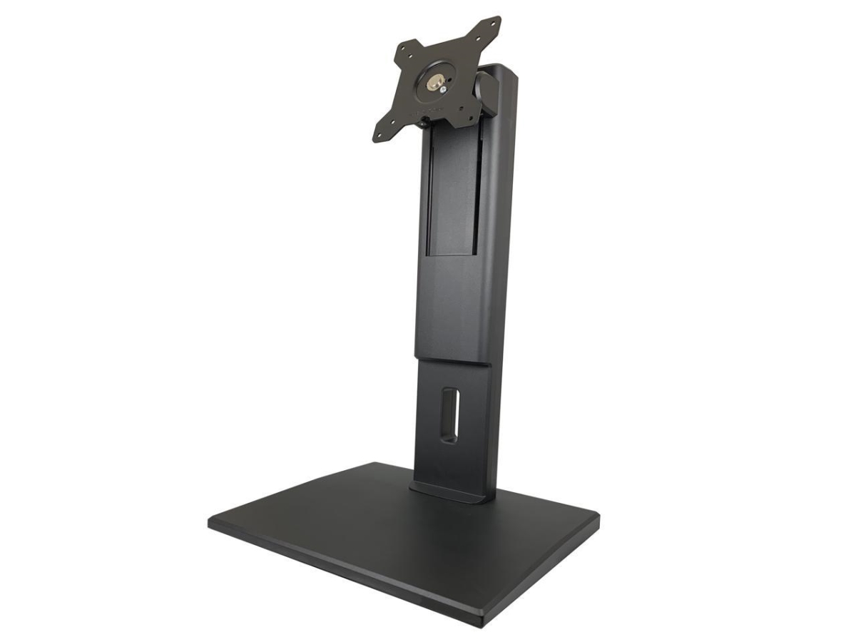 Picture of Amer Networks AMR1SH Single Flat Panel Monitor Stand with VESA Mounting Support&#44; Black
