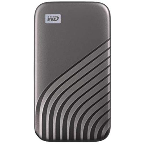 1 TB Portable Solid State Drive - External - Space Gray - USB 3.2 - Gen 2 - Type C - 1050 MBs Maximum Read Transfer Rate -  WESTERN DIGITAL, WE306583
