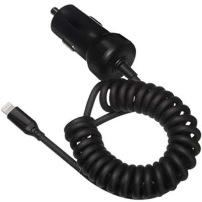 Picture of 4XEM 4X8PINCHRGBK Car Charger for Apple iphone 6&#44; 7&#44; 8 XR 12 ipad&#44; Black