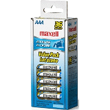 Maxell 723473 Hanging Blister Card A A Alkaline Battery