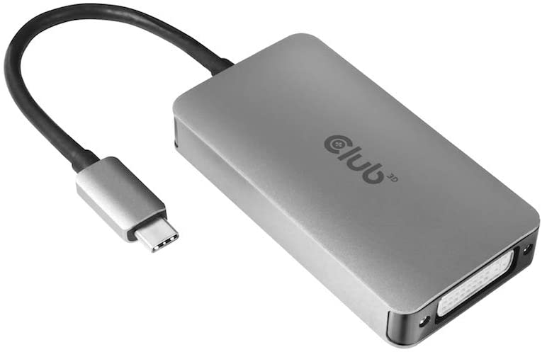 Picture of Club 3D CAC-1510-A HDCP off&#44; 2560 & 1600 USB Type C to DVI-D Dual Link Active Adapter
